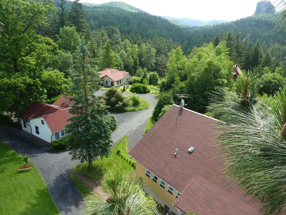 Falkenstein-Hütten Bad Schandau Exterior foto